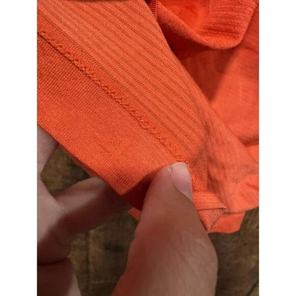 Lululemon Swiftly Tech Racer Back Orange Red Size 4 EUC - Picture 3 of 3